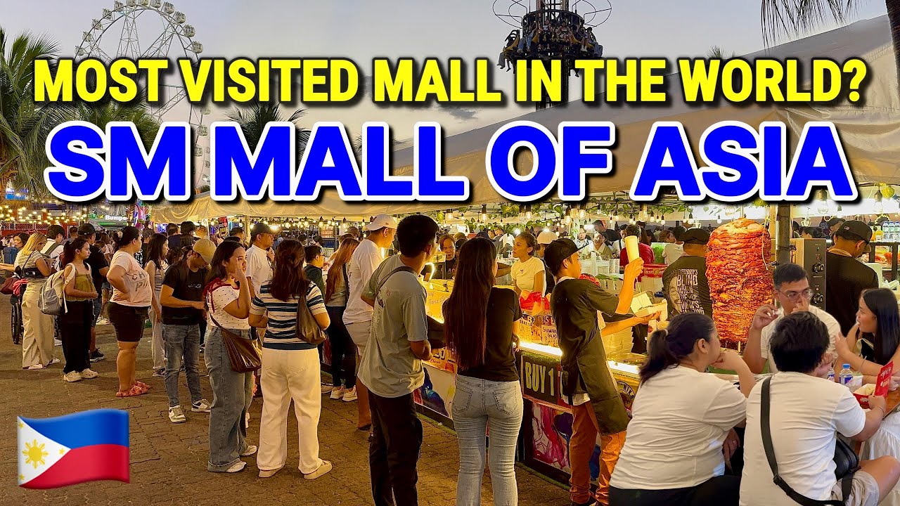 SM MALL OF ASIA TOUR 🇵🇭 Philippines Biggest & Most Visited Shopping Mall in 2026