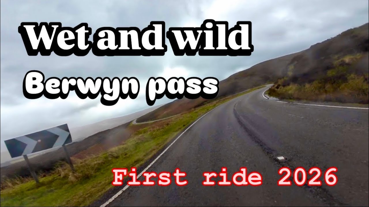 Wet and wild Berwyn Pass