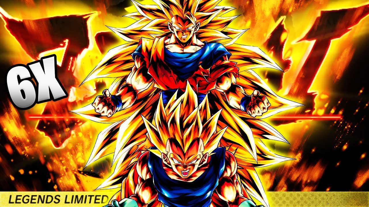 THIS IS THEIR PEAK! 6x ZENKAI BUFFED SSJ3 GOKU & SSJ2 VEGETA! - Dragon Ball Legends