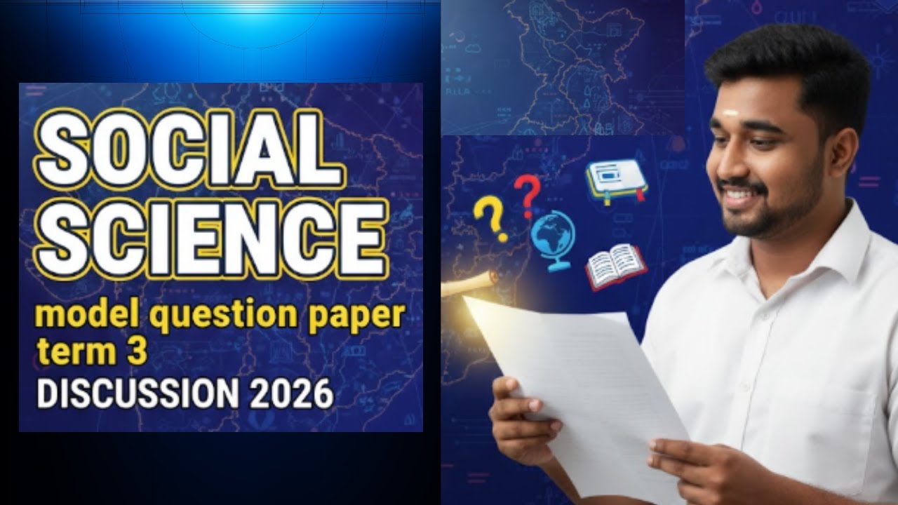 SOCIAL SCIENCE model question paper term 3 (FINAL exam) sslc 2025-26 gradient academy