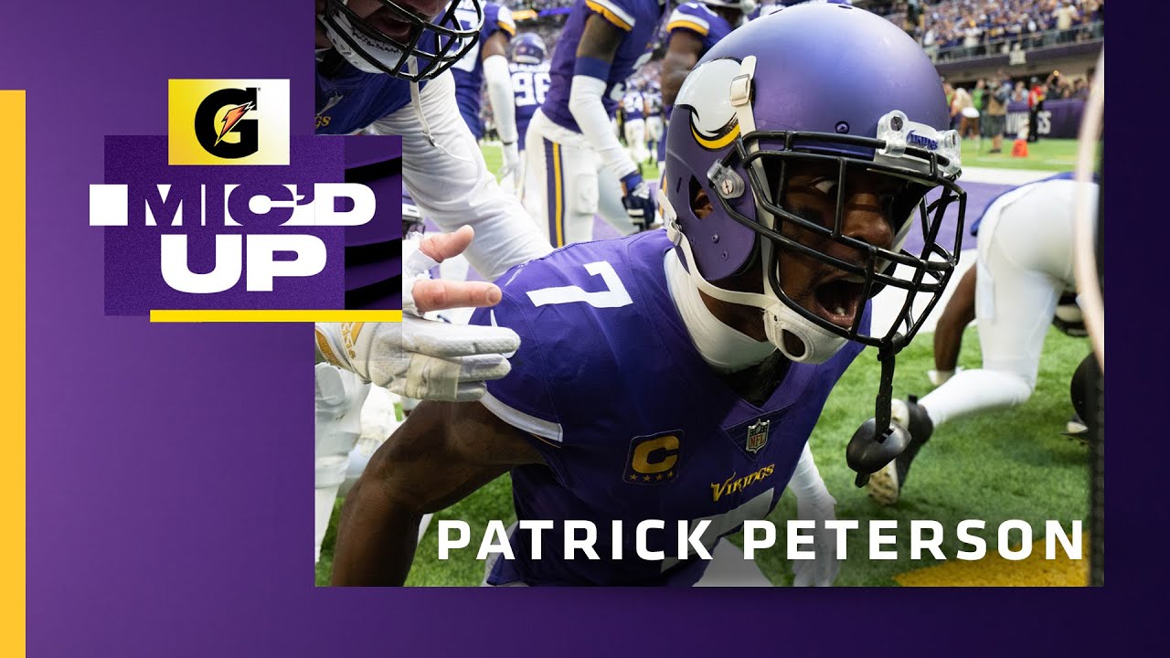 Patrick Peterson Mic'd Up During the Minnesota Vikings Week 8 Win Over the Arizona Cardinals