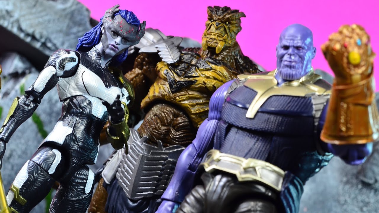 Marvel Legends BAF Cull Obsidian Avengers: Infinity War Wave 2 Review