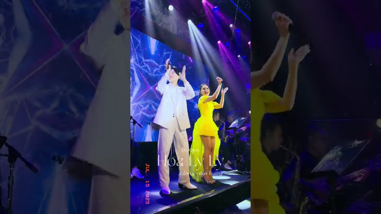 HOA LY LY | CẨM LY - ĐAN TRƯỜNG [LIVE] 2025