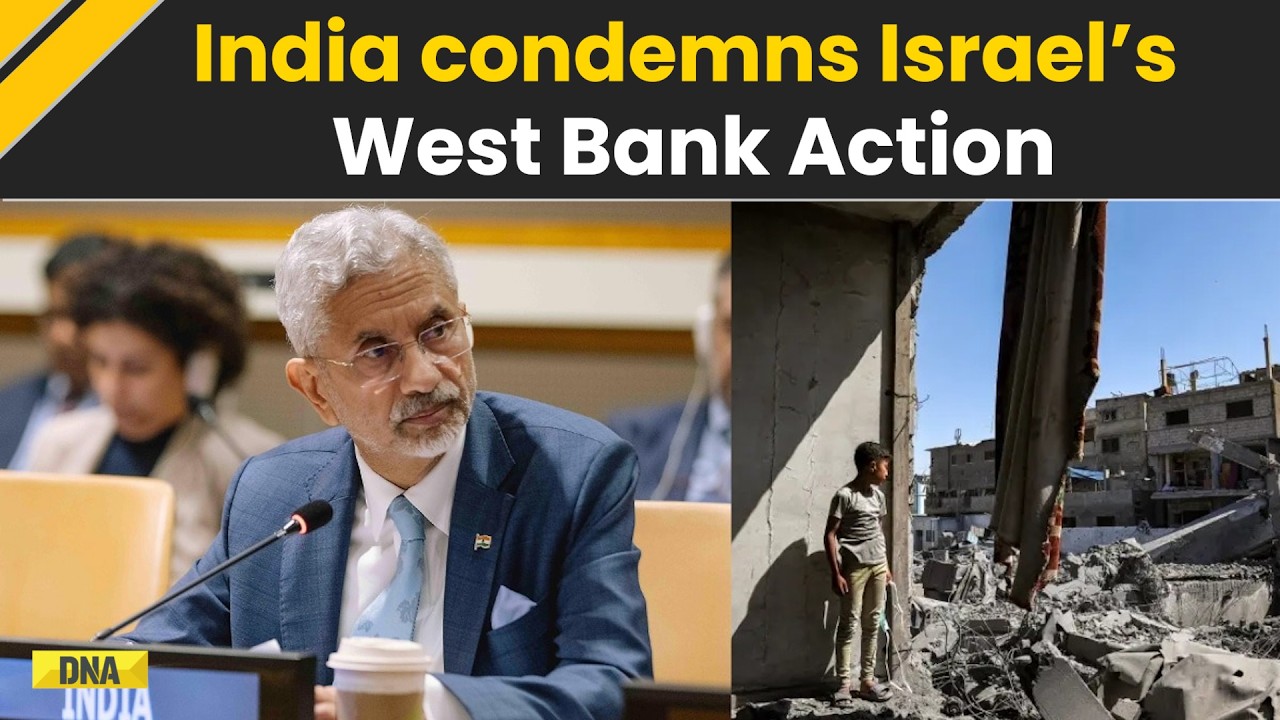 Israel Palestine News: India Backs Global Statement Criticising Israel’s West Bank Actions