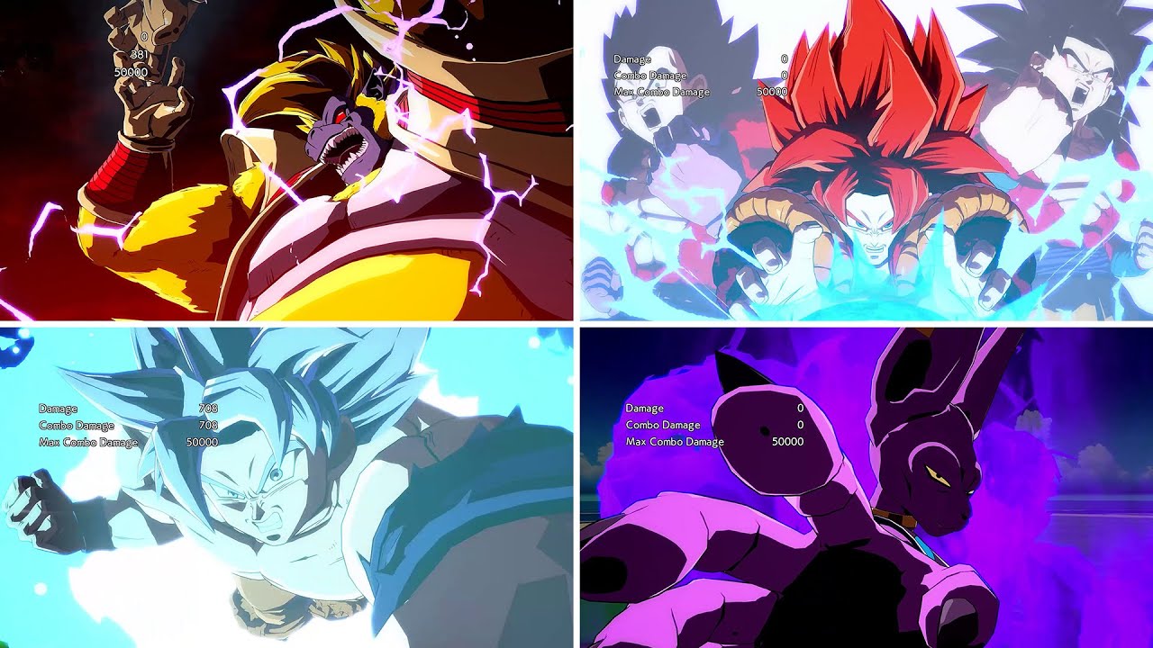 ALL Ultimate Skills Ranked by Damage Count (W All DLCs) - Dragon Ball FighterZ