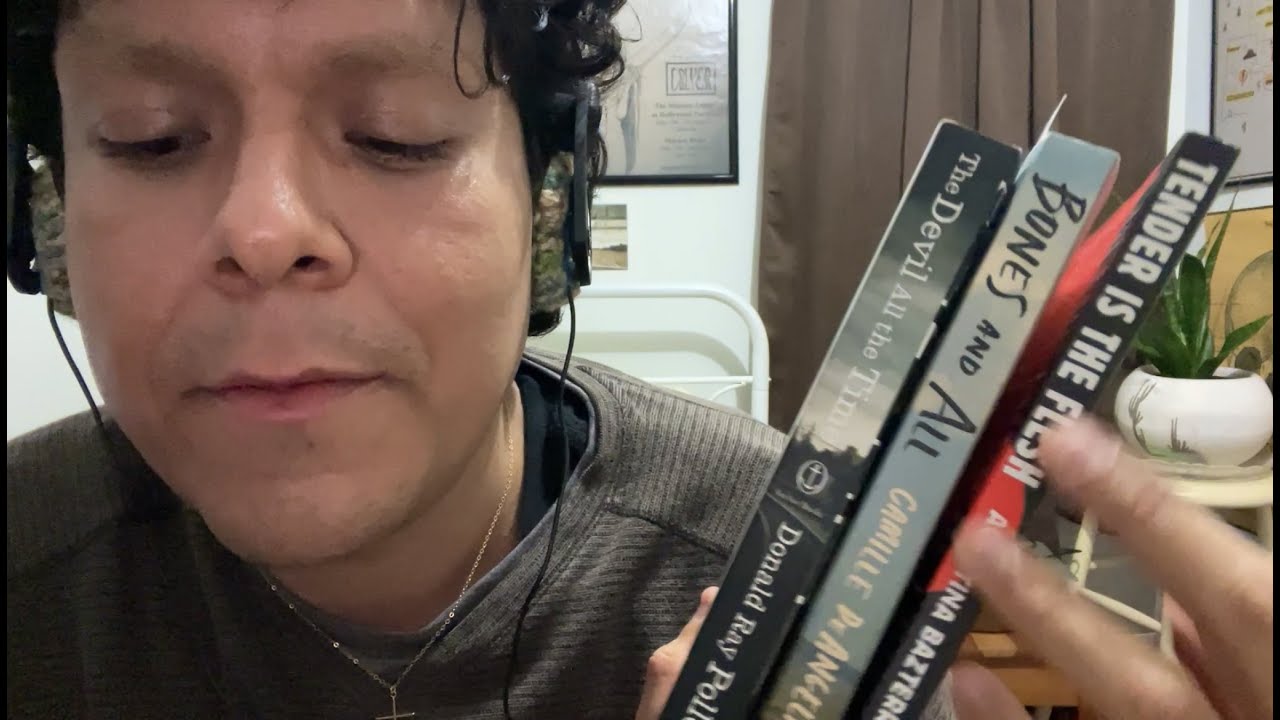 ASMR| mini book haul and whispered ramble