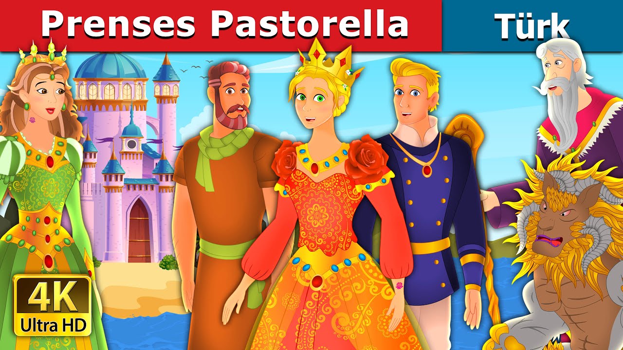 Prenses Pastorella | Princess Pastorella Story in Turkish | @TurkiyaFairyTales