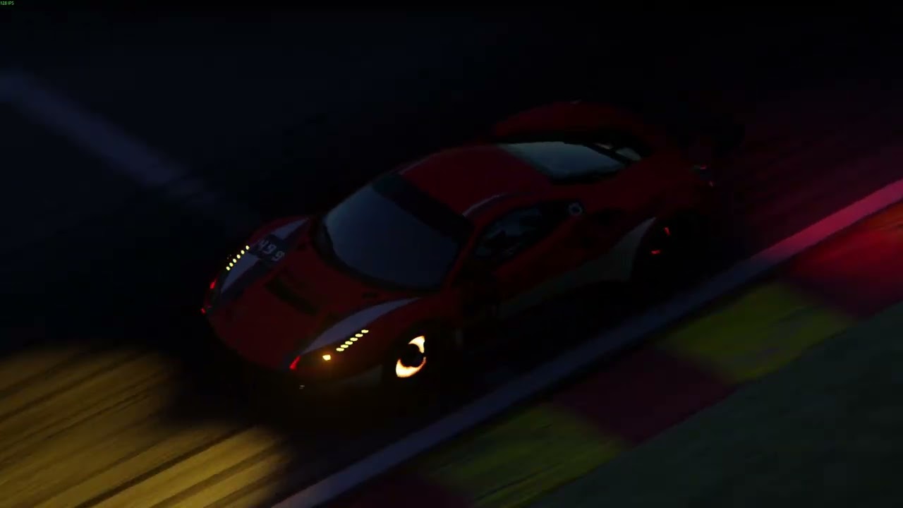 Ferrari 488 GT3 Pure Sound at SPA