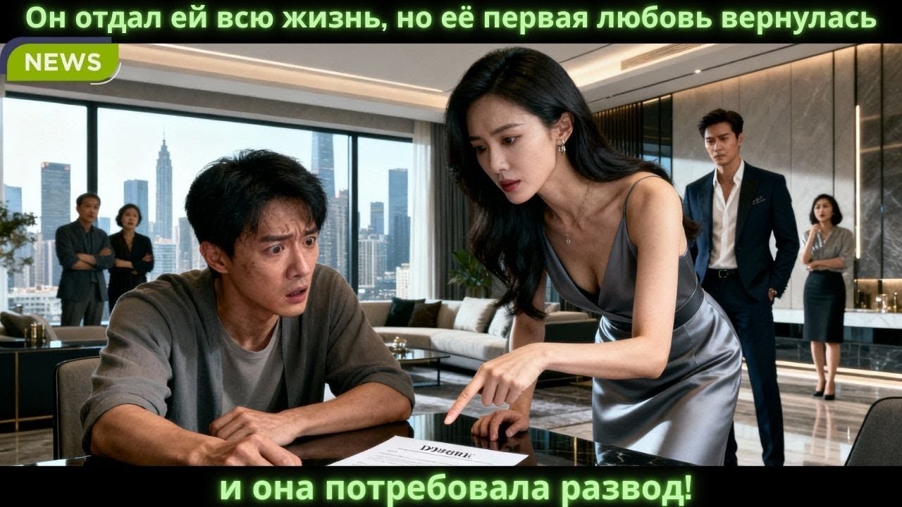 Он отдал ей всю жизнь, но её первая любовь вернулась, и она потребовала развод!#дорама 2