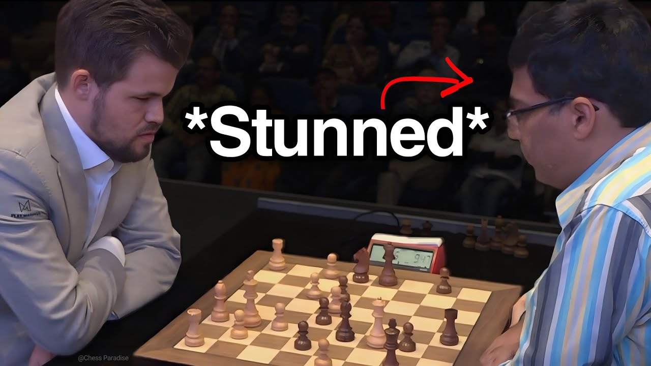 Vishy Played a BRILLIANT MOVE...But Magnus STUNNED Him at the end!😱