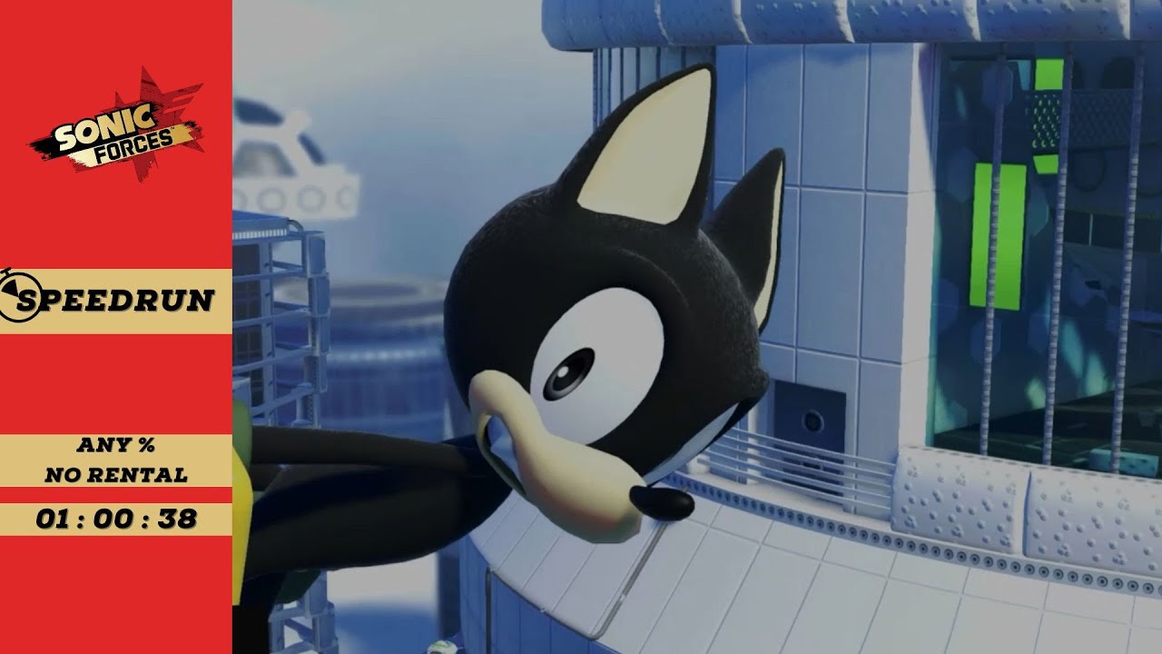 Speedrun Sonic Forces - Any% - No Rental (01:00:38)