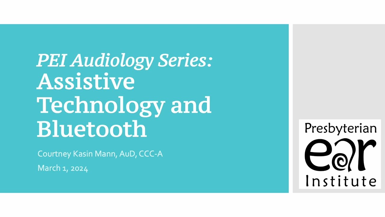 FINAL Audiology Series 2 Assistive Technology