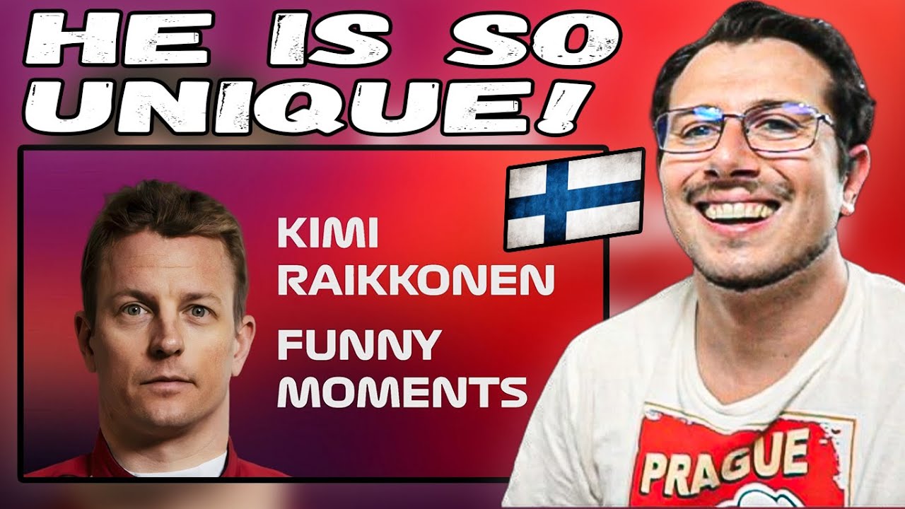 Kimi Räikkönen - Funny Moments 🇫🇮 Reaction