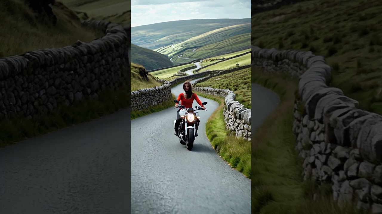 Glengesh Pass &ndash; the road to Ireland's Emerald Valley 🌿🏍️