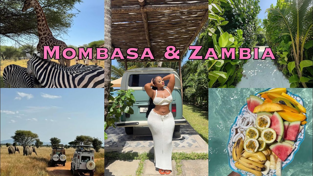 Mombasa to Zambia ✈️ | My Most Unforgettable African Adventure 🐘🏝️VLOG 