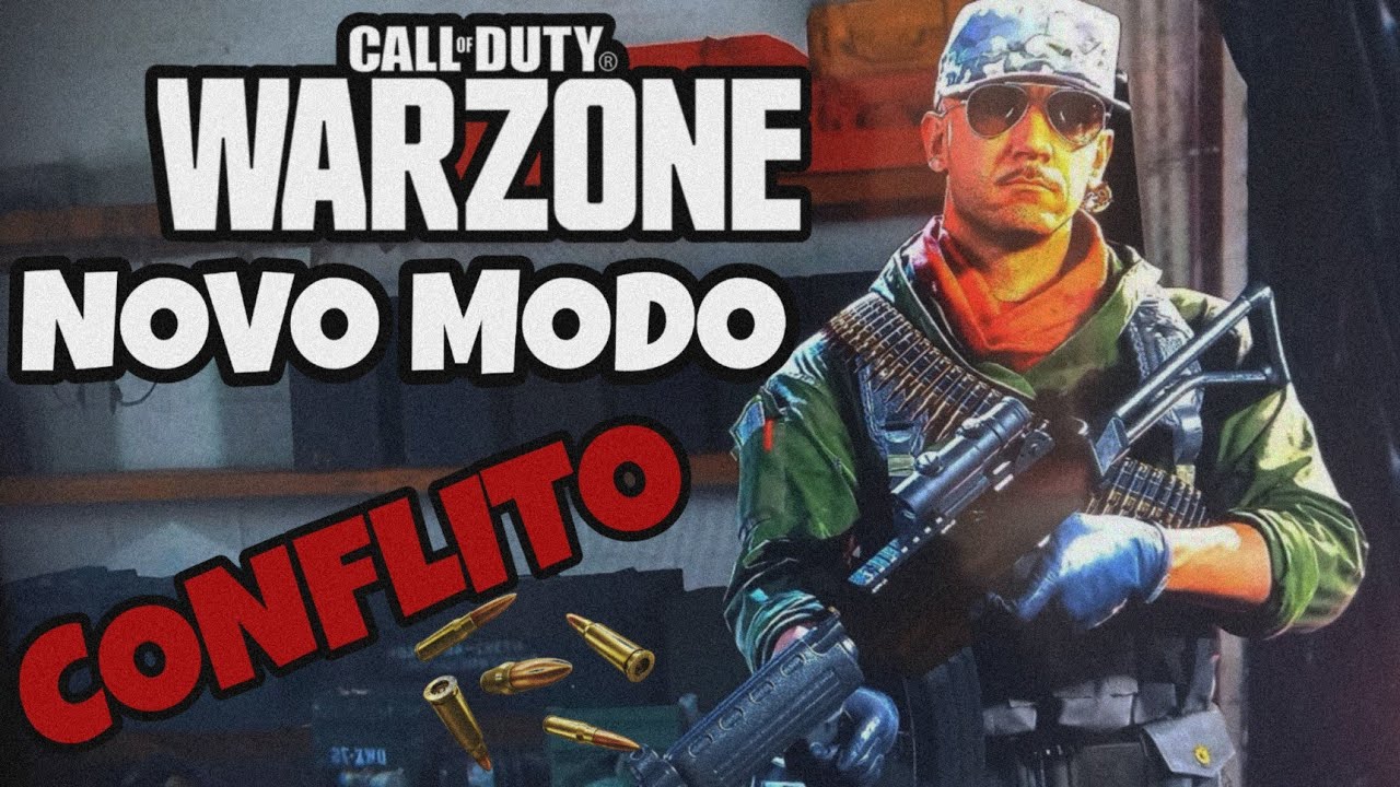 O NOVO MODO do CoD WARZONE: CONFLITO, testando a gameplay!
