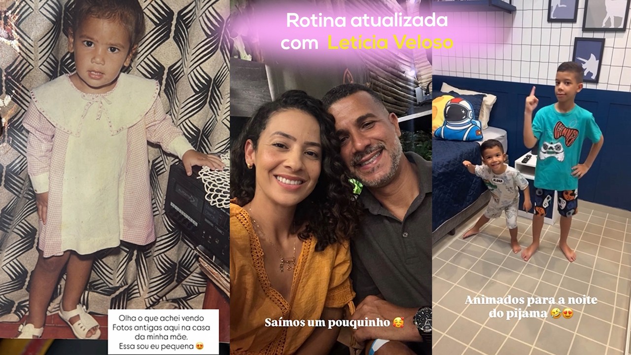Letícia Velos | Rotina atualizada da semana direto dos stories.
