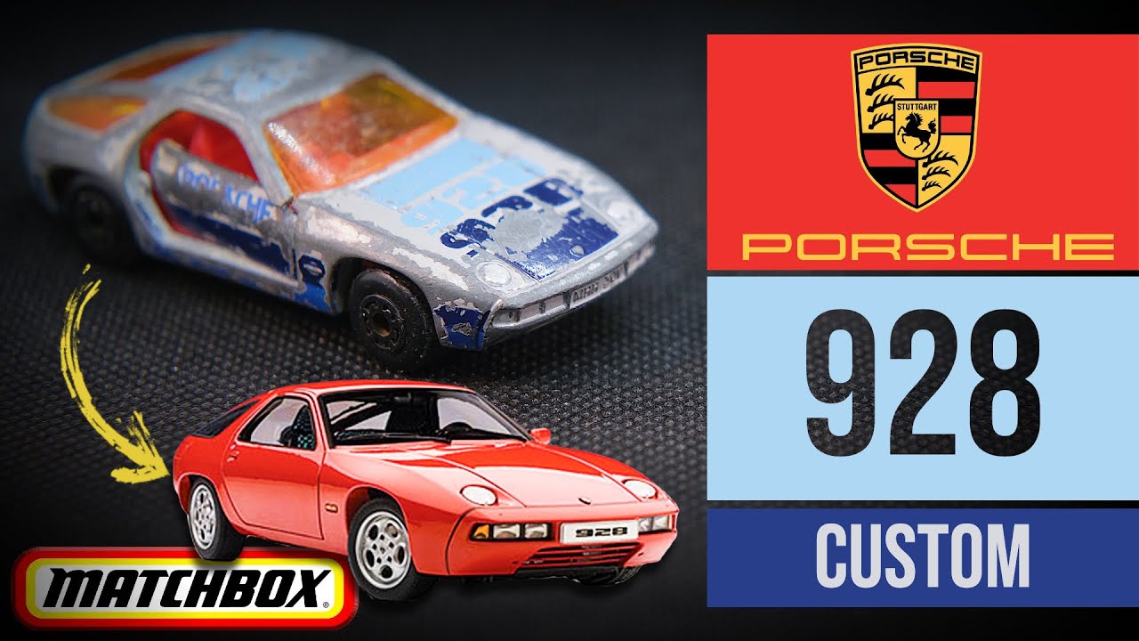 MATCHBOX Porsche 928 кастом
