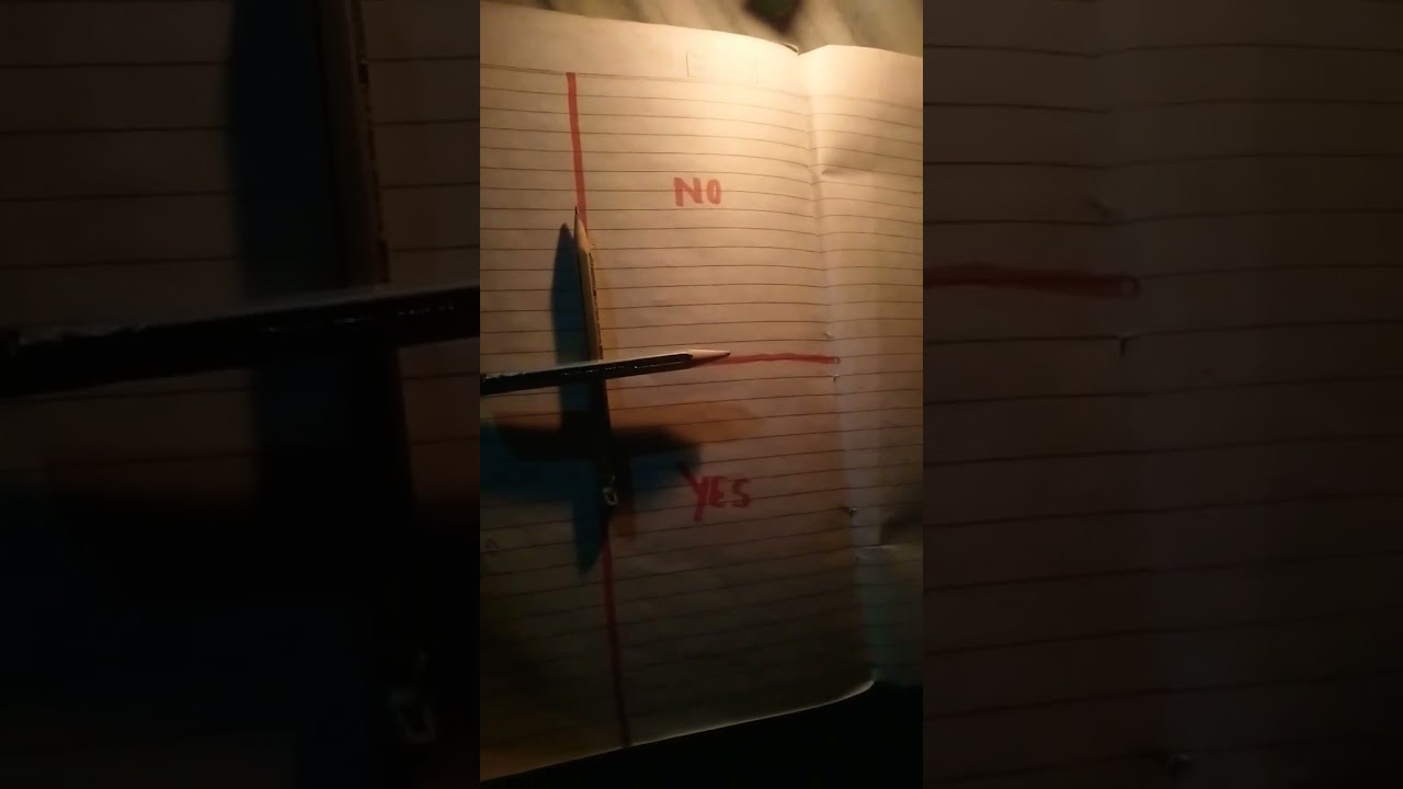 Charlie Charlie are you here? #horror#game#yes#no#ghosts#shorts #youtubeshorts