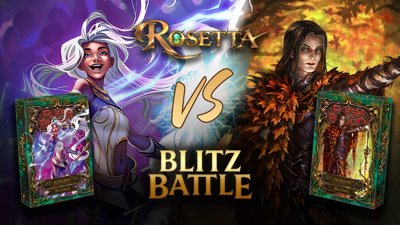 Rosetta Blitz Deck Battle | Aurora v Florian