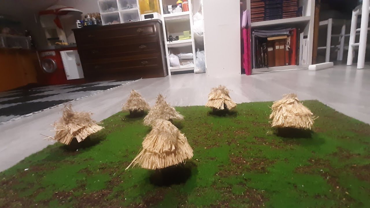 Maquetas de cabañas para rol