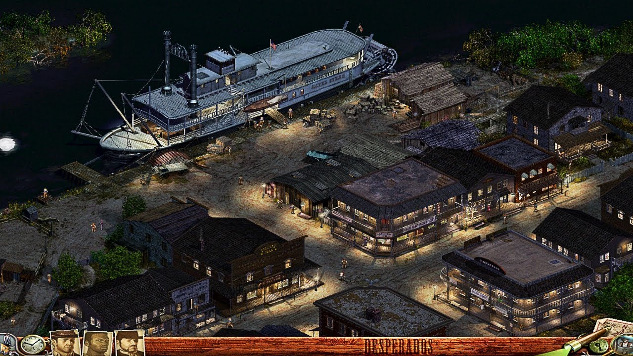 Desperados — Миссия 6: Высокие ставки | Прохождение скрытности и боя
