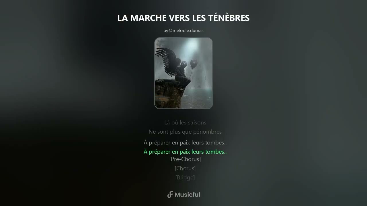 LA MARCHE VERS LES TÉNÈBRES 720p 16x9