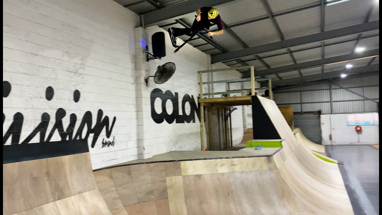 MASSIVE INDOOR SKATEPARK GAP!
