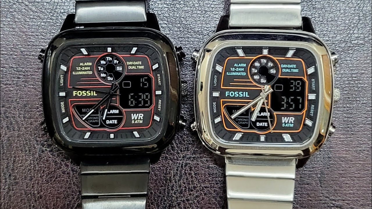 FOSSIL Retro FS5890/FS5891 Unboxing review🇮🇳 cool looking watch