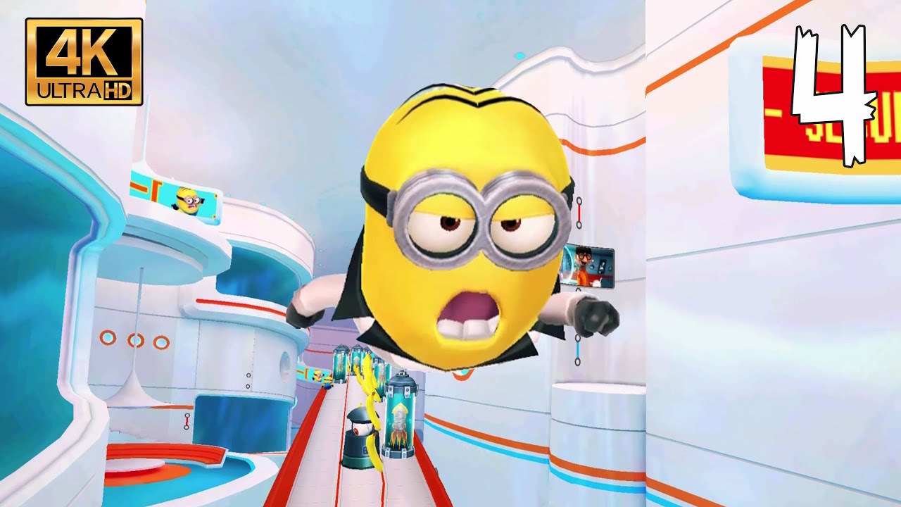 Minion Rush Speedrun - Disco Minion Run for 12m 05s Avoid collecting bananas at Vector's Fortress