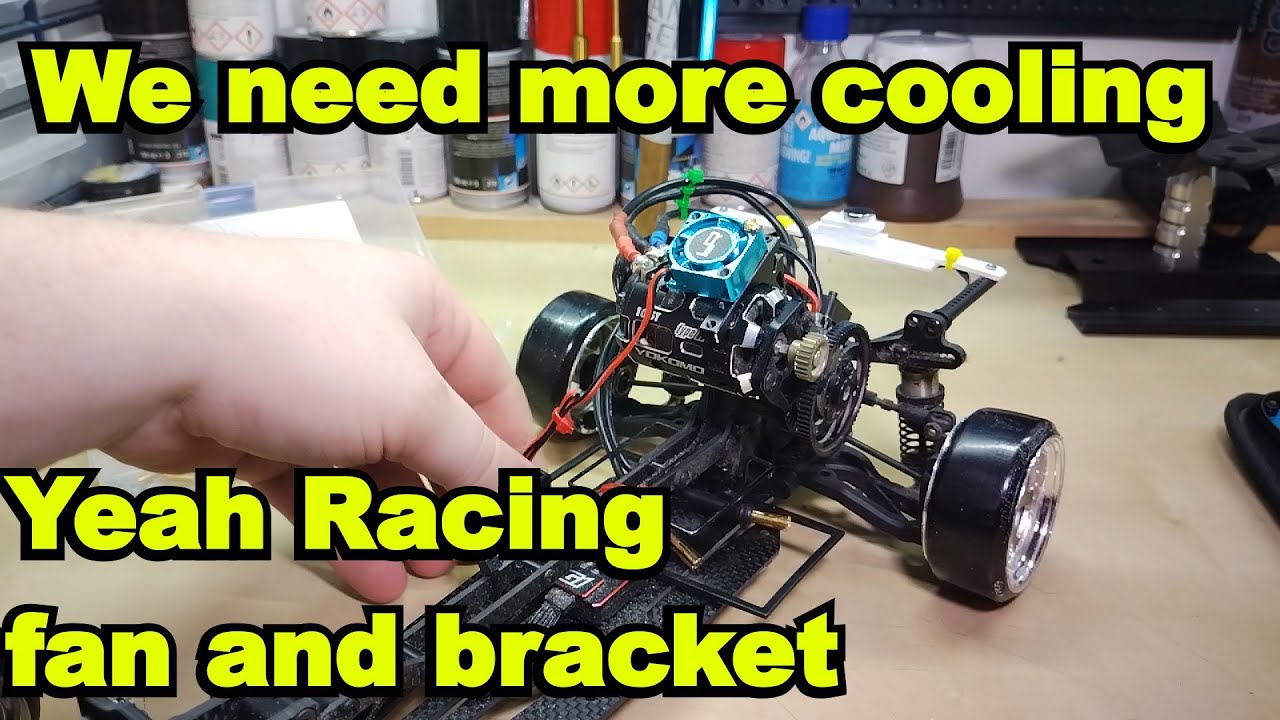 USUKANI NGE Upgrade with YeahRacing cooling fan
