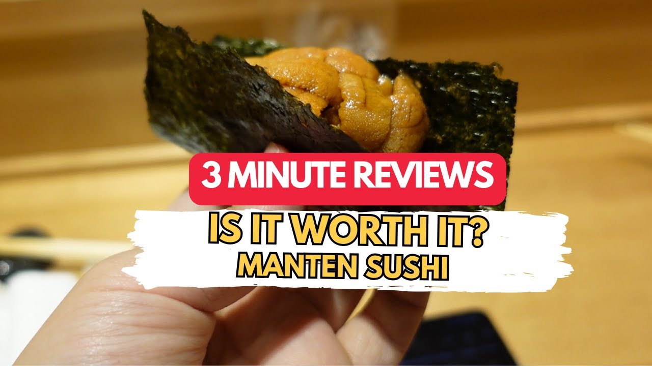 IS THIS THE Best Omakase in Japan under $100? - 2025 Manten Sushi Review