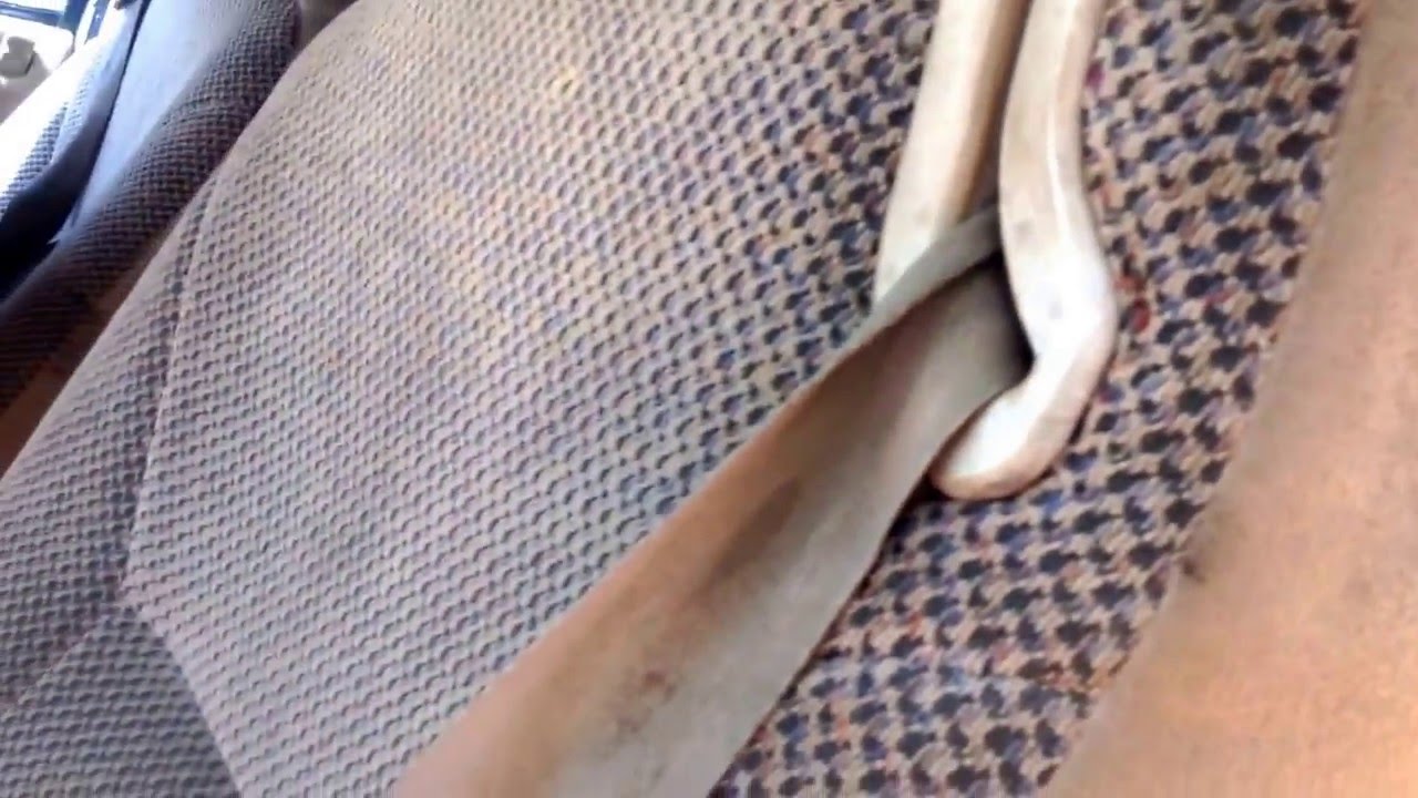 Fix locked seatbelts on a 99 Dodge ram 1500
