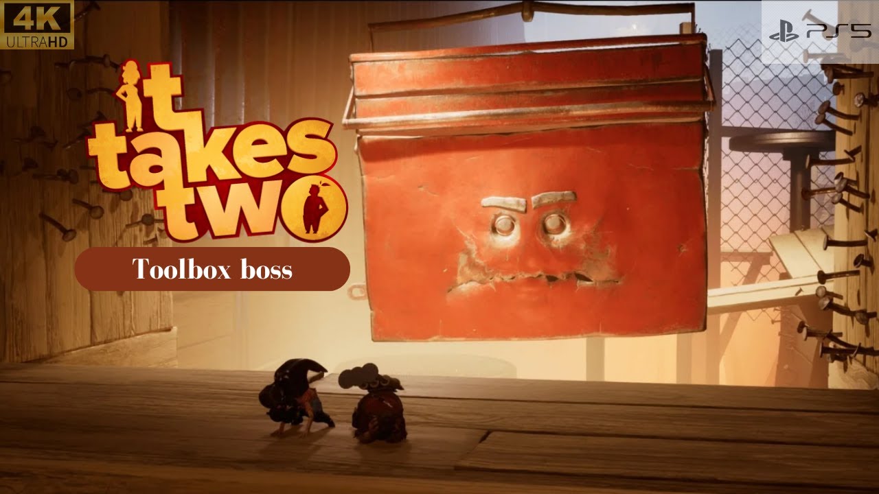 It takes two - The Shed - Toolbox boss fight