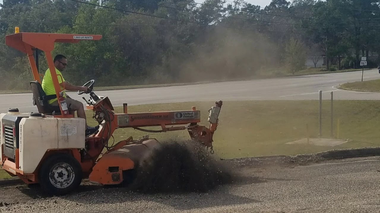 Parking lot maintenance