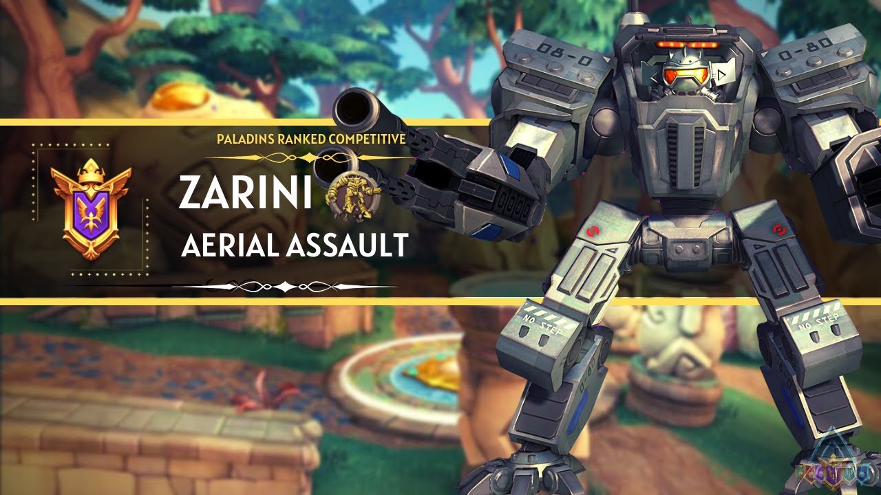 How To Win Unwinnable Ranked Game PPL Player Zarini (Grand Master) Paladins Ranked Competitive