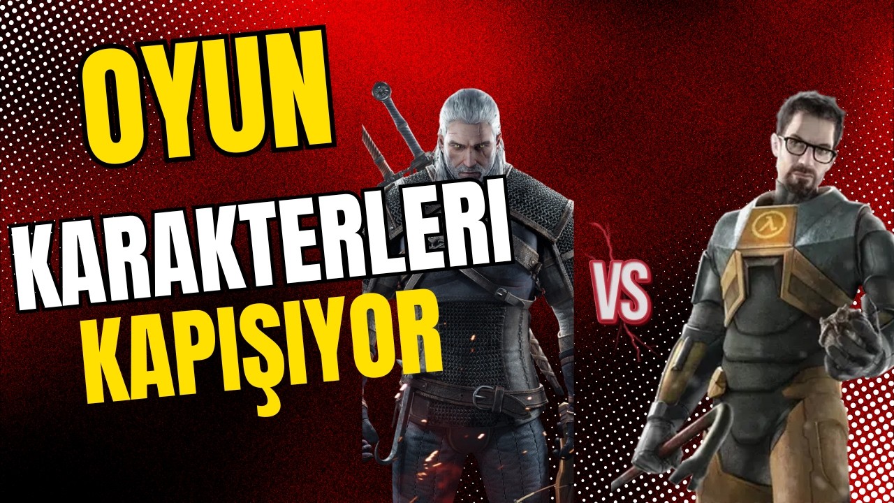 OYUN KARAKTERLERİNİ KAPIŞTIRDIK!!