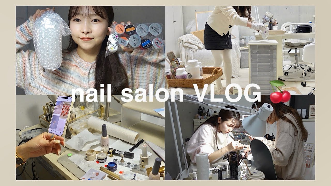 #27 ネイルサロンの日々｜セルフネイラーさんの気持ち。作業多。購入品💅