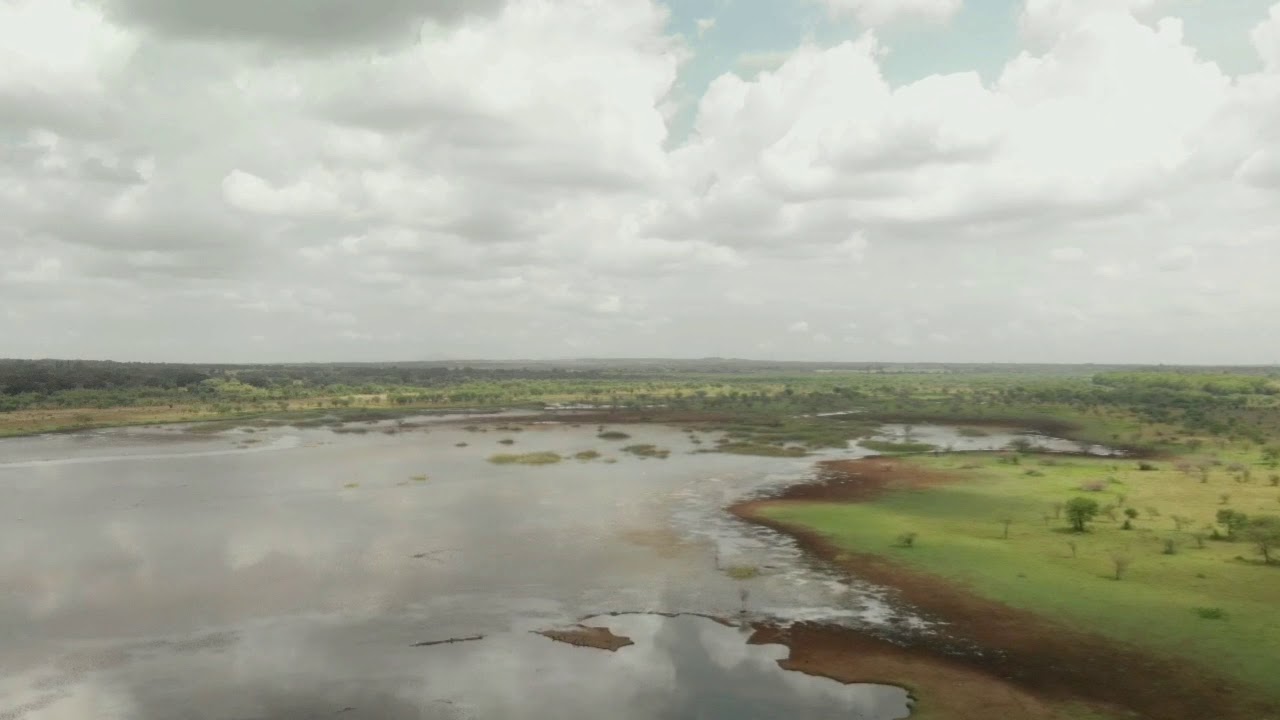 Hesaraghatta lake Bangalore | aerial view