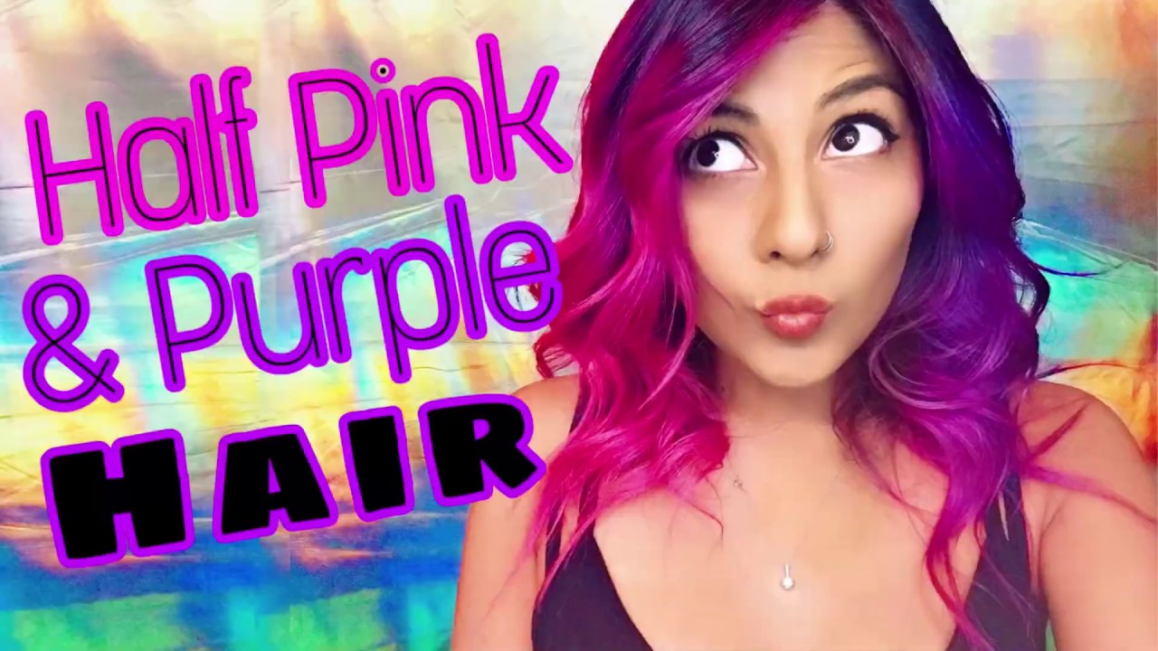 Dying my Hair Pink and Purple PULP RIOT