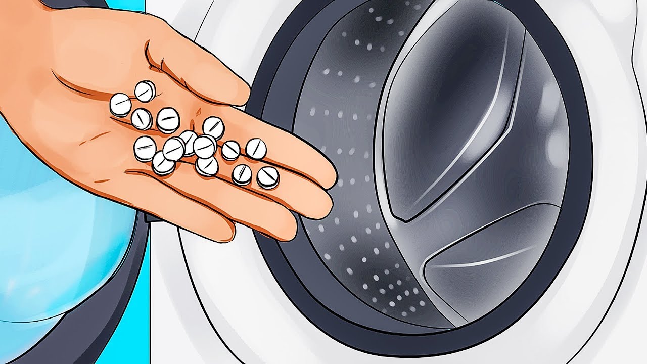 Pon Aspirina En Tu Lavadora Y Mira Lo Que Sucederá