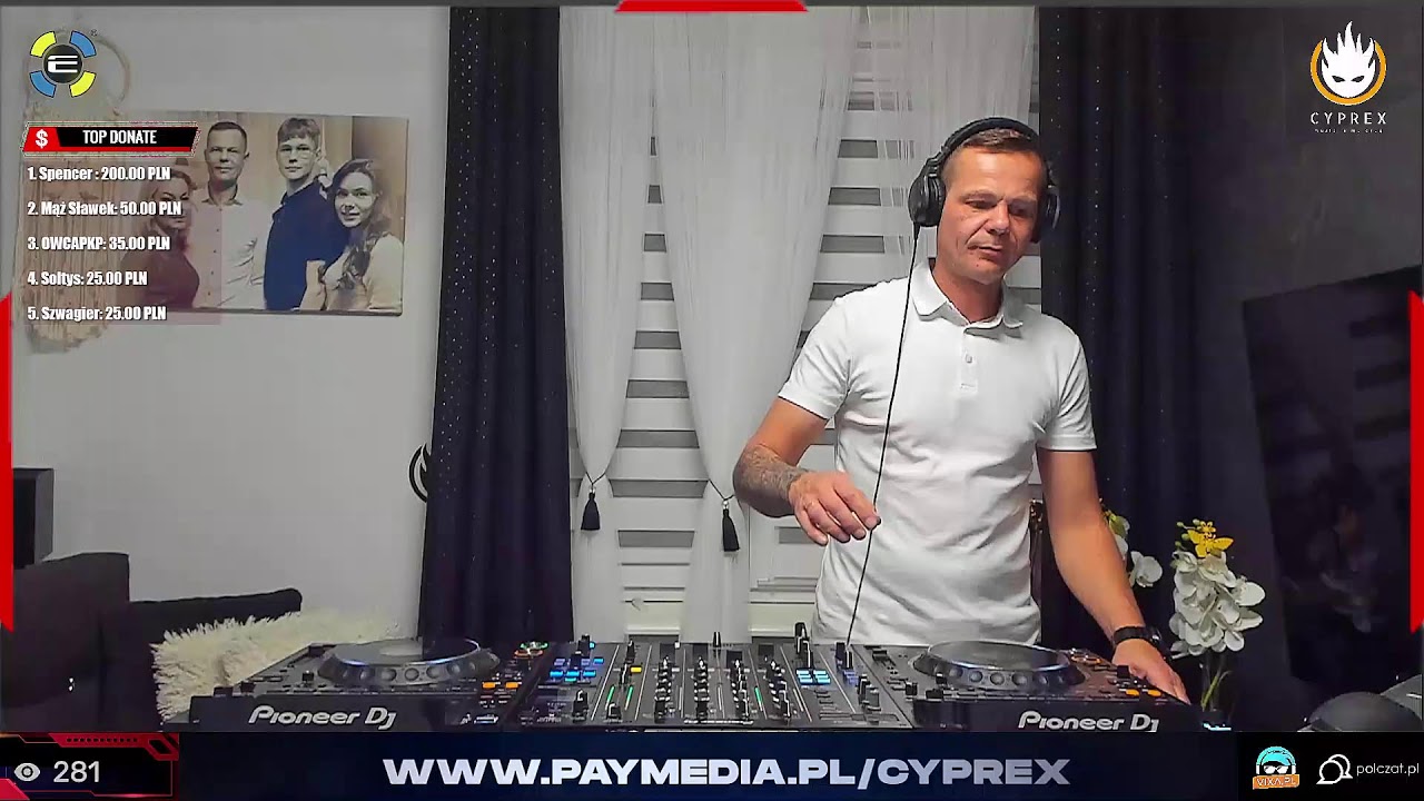 CYPREX - LIVE TRANSMISJA VOL 40   18/10/23