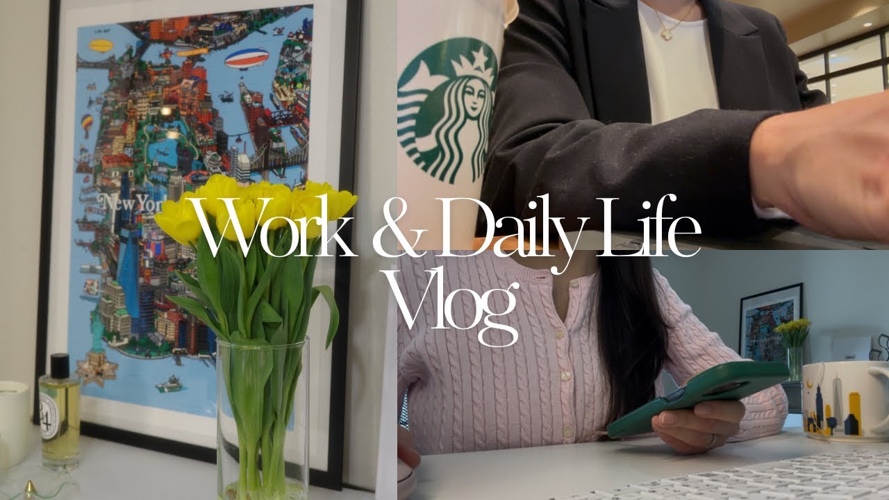 Vlog)外資系企業で働くOL👩&zwj;💻女性のキャリアについて考える💭英語でお仕事🔤おめかししてデート👠