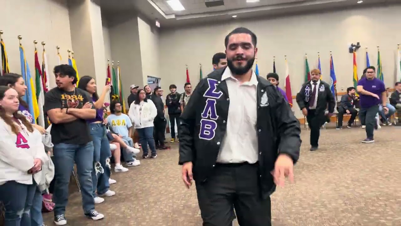 Sigma Lambda Beta - Give It To Me Baby Stroll | Texas A&M International University Betas, Laredo, TX