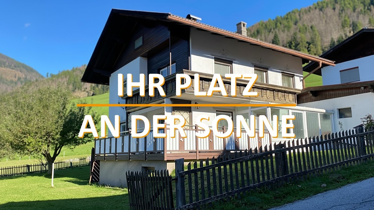 Ankommen & Bleiben: Gepflegtes Familienhaus (möbliert) auf 1.280 m – Natur pur in Osttirol