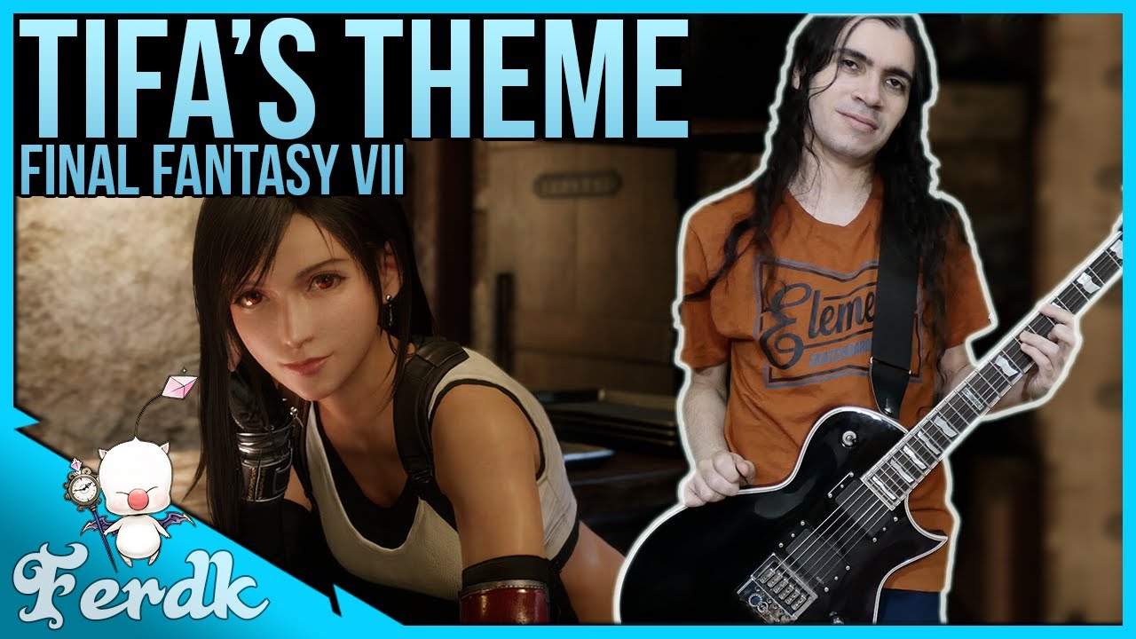 FINAL FANTASY VII " Tifa's Theme" | Metal Guitar Cover by Ferdk
