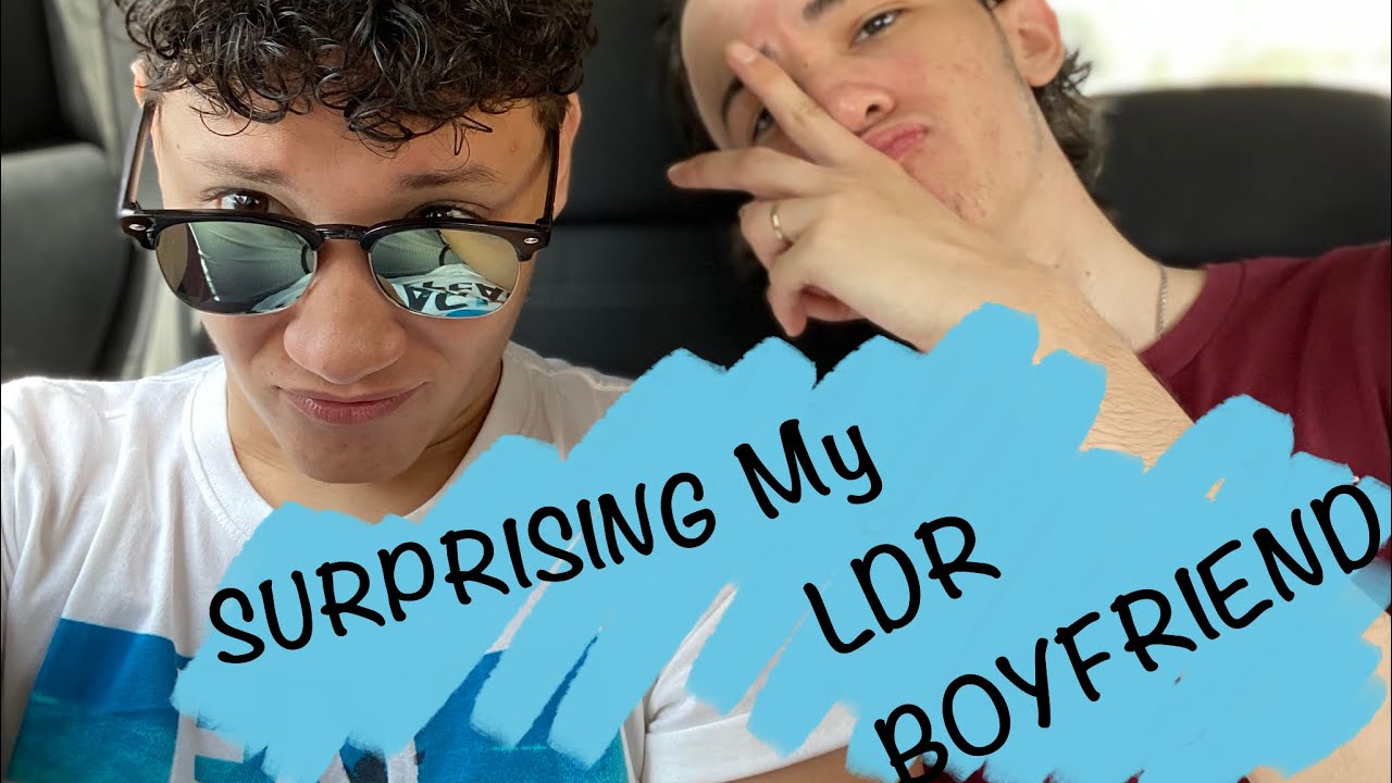 Surprising my LONG DISTANCE RELATIONSHIP BOYFRIEND!!