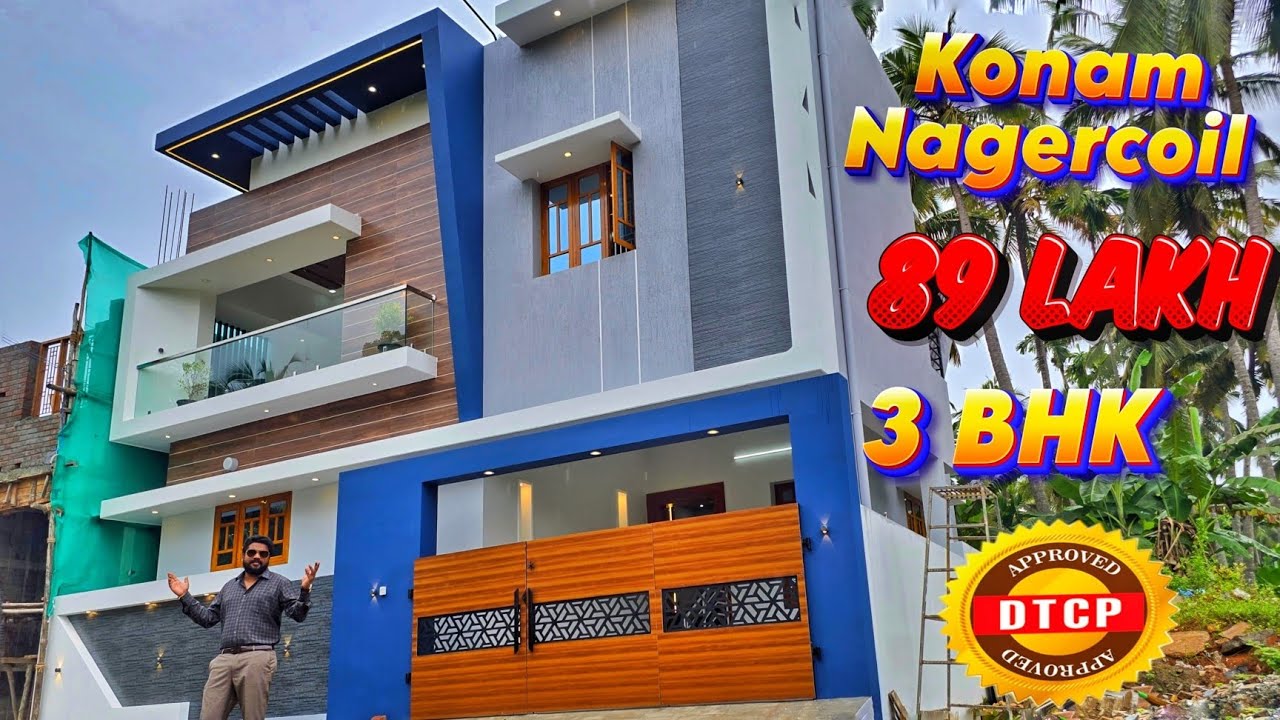 3 Bhk East-facing House for Sale in Nagercoil Thammathukonam