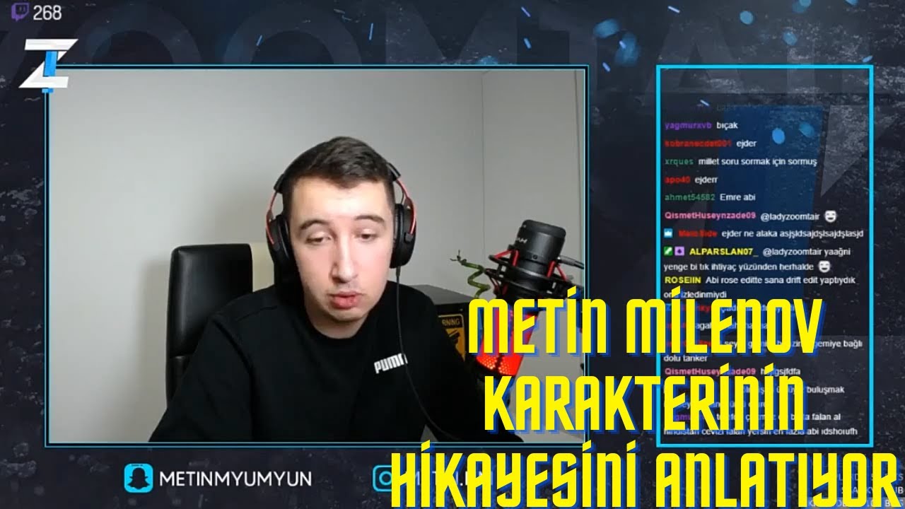 ZOOMTAIR - Metin Milenov  Karakterinin Hikayesini Anlatıyor
