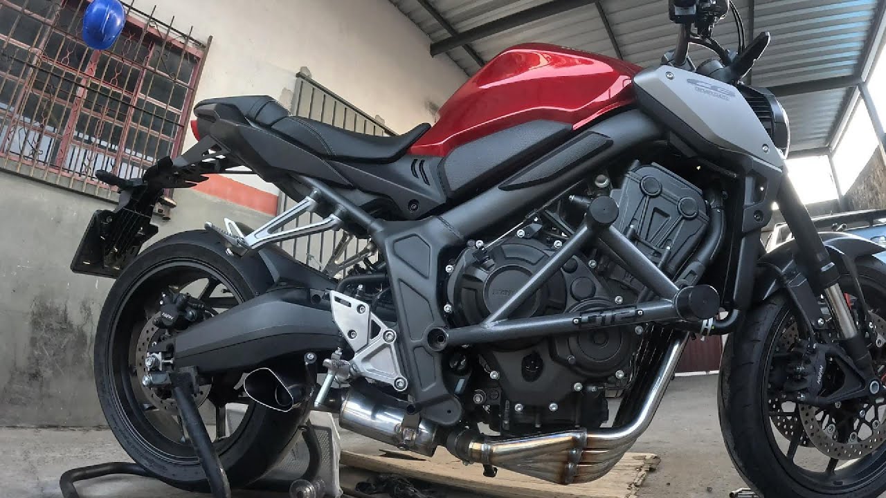 COMO INSTALAR ESCAPAMENTO ESPORTIVO NA CB650R